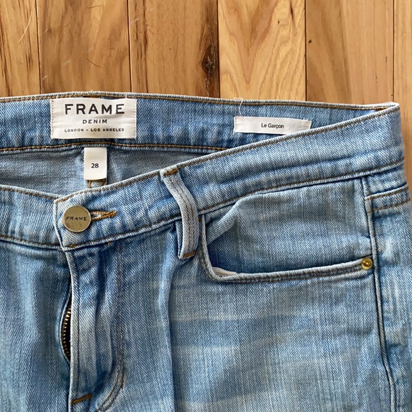Frame Denim Le Garçon Jeans - Picture 2 of 4